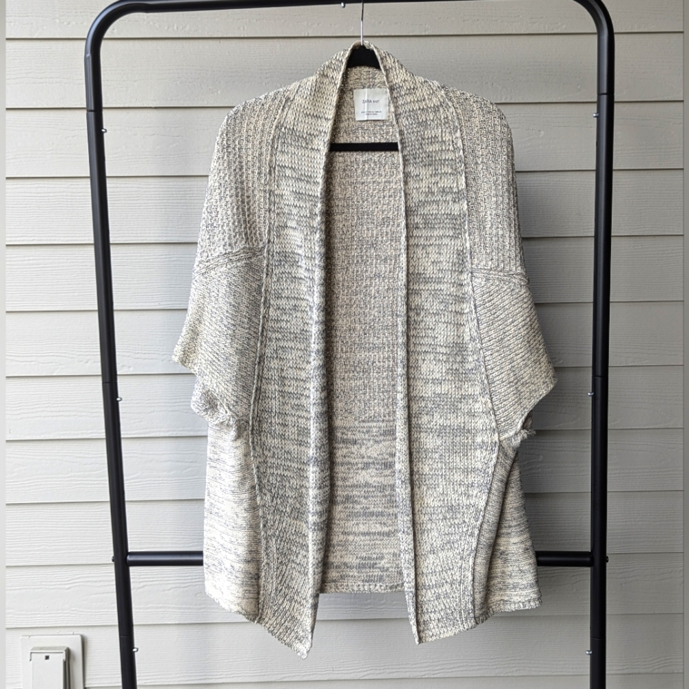 Slouchy oversized Zara open cardigan - medium